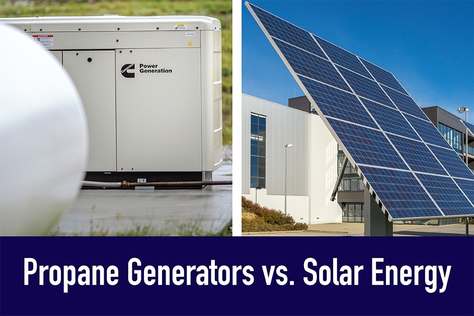 Read more about the article Propane Generators vs.  Solar Energy